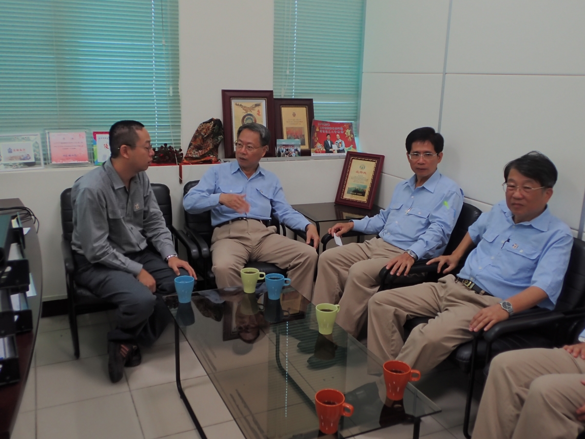 105.08.30 蒞訪留念-公司長官暨新上任長官