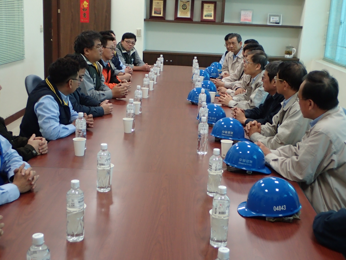 106.01.27 蒞訪留念-董事長與總經理新春團拜&餐會